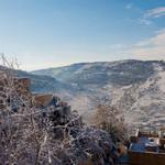 Окрестности Иерусалима в снегу